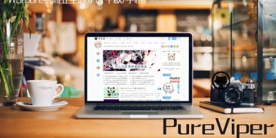 响应式设计 PureViper CMS主题免费分享