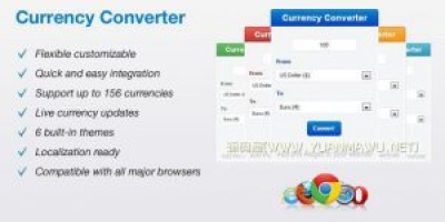 Currency Converter v1.8 – PHP在线货币转换器