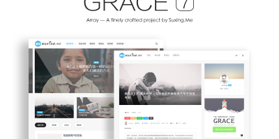 最新苏醒 Grace 7.0 科技自媒体极客数码主题源码