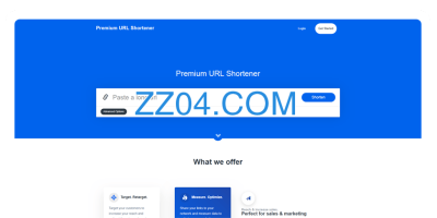 PHP短网址商业破解版：Premium URL Shortener v5.0