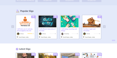 Gigs v2.0.2 – PHP服务市场 分类电子商城源码