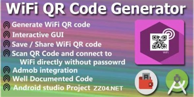 WiFi QR Code Generator – 安卓WIFI二维码创建和扫描应用