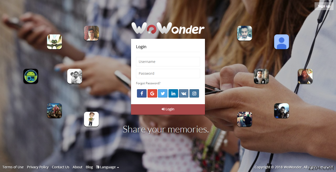 ææ°ç»æPHPç¤¾äº¤ç½æºç ä¸è½½ â WoWonder v1.5.5.2